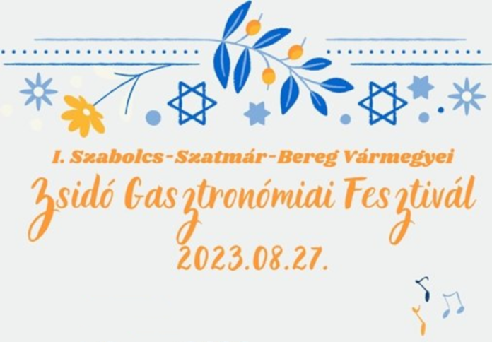 Zsidó gasztronómiai fesztivált rendeznek Nyíregyházán