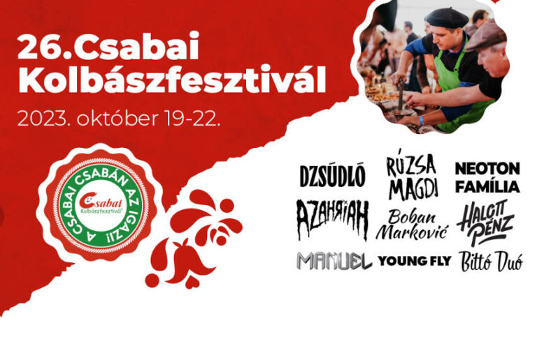 Csabai Kolbászfesztivál 2023 - gasztronómia