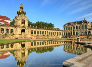 Dresdner Zwinger palota múzeum - németország turizmus