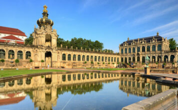 Dresdner Zwinger palota múzeum - németország turizmus