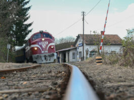 NoHab-GM M61-010-es mozdony, vasút - turizmus