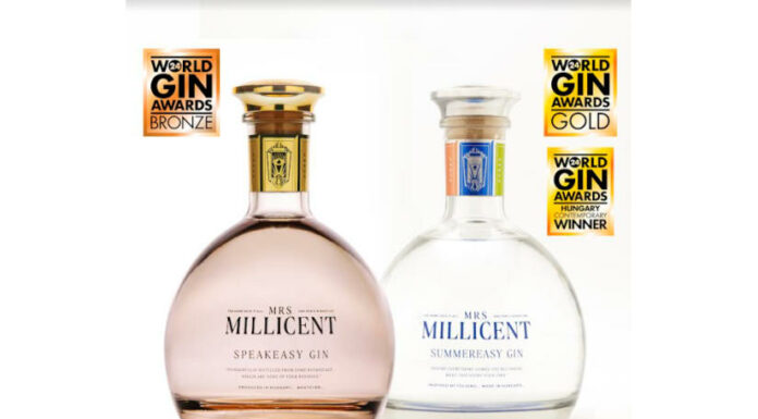 Arany- és bronzérmes a Mrs Millicent a World Gin Awards-on Mrs Millicent World Gin Awards - gasztronómia