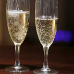 pezsgős pohár - gasztronómia