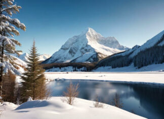 téli kirándulás, havas hegyek - turisztika