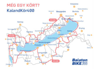 Balaton KalandKör 400 kerékpáros túraútvonal - turisztika