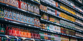 ital, kereskedelem, csomagolás