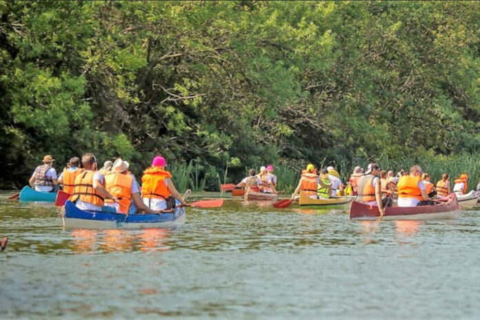 Tisza folyó, kajakozás - folyómentés Tisza folyó, kajakozás - folyómentés