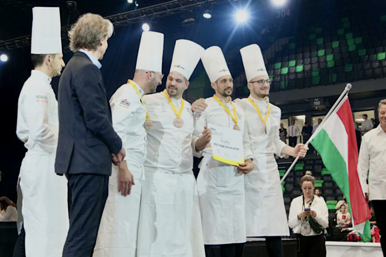 Bocuse d'Or magyar csapat - legjobb tányér - gasztronómia