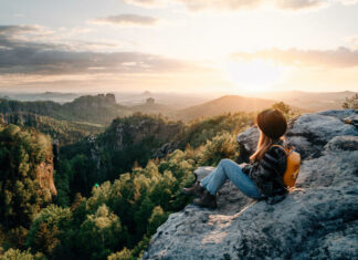 Carolafelsen kilátóhely, Bad Schandau, Németország - Turisztika