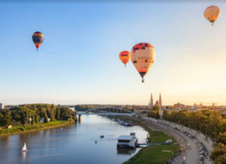 Hőlégballon verseny, Szeged - turisztika
