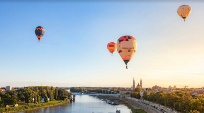 Hőlégballon verseny, Szeged - turisztika