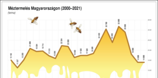 A méhészet az agrárium egyik kulcsfontosságú ágazata Méztermelés Magyarországon, 2000-2021 - gasztro