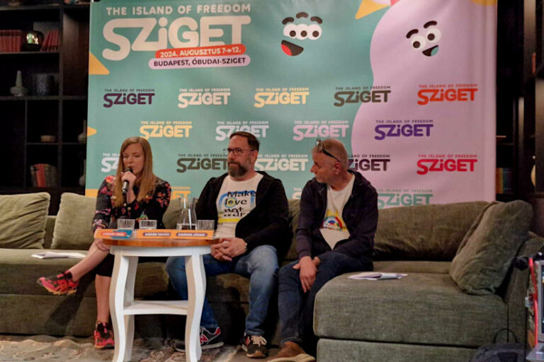 Sziget Fesztivál 2024 sajtótájékoztató - turisztika