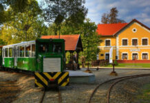 Zselici Csühögő erdei kisvasút, Almamellék - turisztika