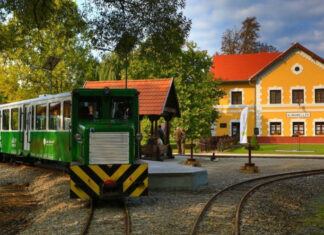 Zselici Csühögő erdei kisvasút, Almamellék - turisztika