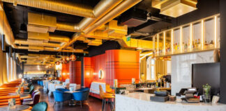 Hotel Tribe Riga étterem - szálloda