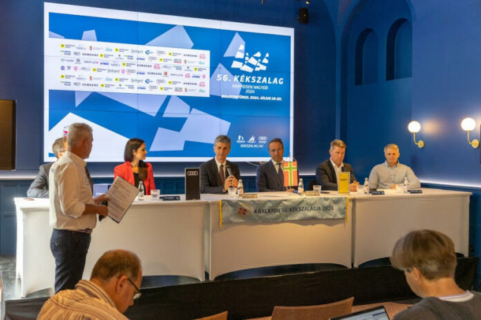 56. Kékszalag Raiffeisen Nagydíj sajtótájékoztató - vitorlás verseny