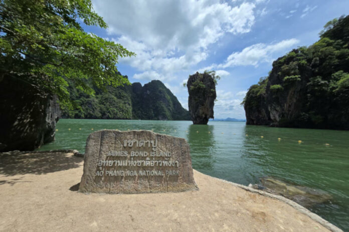 Thaiföld, Phang Nga, James Bond sziget - turisztika