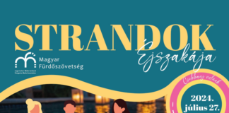 fürdők éjszakája 2024 programok - strand, fesztivál