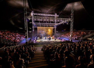 Sziget Fesztivál, Nagy Utcaszínház előadás - turisztika