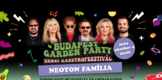Budapest Garden Party, Neoton Família zenei gasztrofesztivál