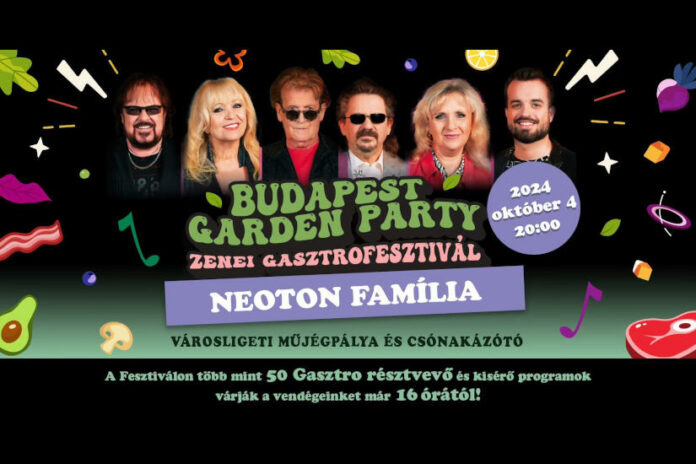 Budapest Garden Party, Neoton Família zenei gasztrofesztivál