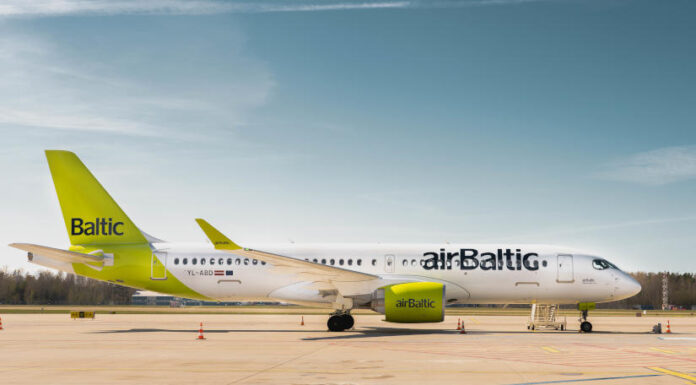 Az airBaltic második egymást követő évben is a világ legbiztonságosabb légitársaságai között airBaltic Airbus repülőgép - LufthansaGroup - turisztika