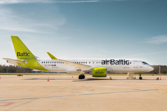 airBaltic Airbus repülőgép - LufthansaGroup - turisztika airBaltic Airbus repülőgép - LufthansaGroup - turisztika