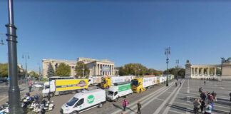 Élelmezési Világnap, Hősök tere, admoányok