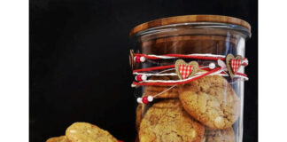 Fehércsokoládés keksz alakorlisztből recept