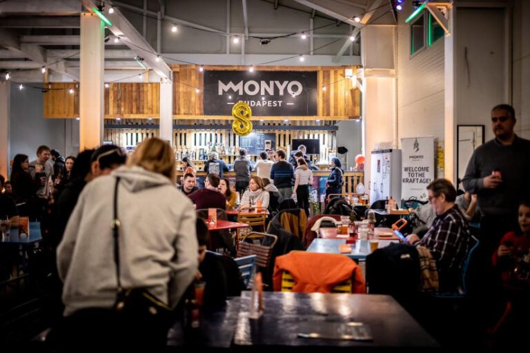 MONYO Brewing kisüzemi sörfőzde - gasztronómia