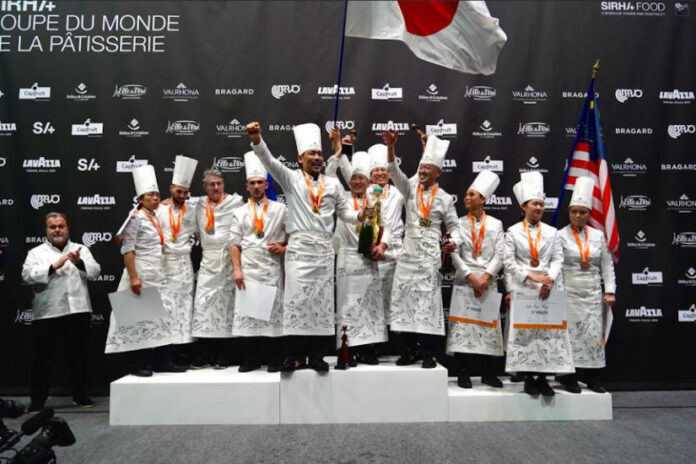 2025 Cukrász Világkupa győztes japán csapat