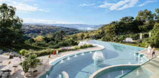 Hotel Silvanus szálloda medence, Visegrád