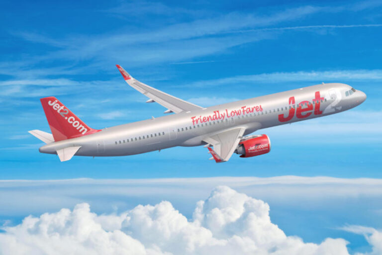 jet2.com légitársaság Airbus repülőgép - turisztika