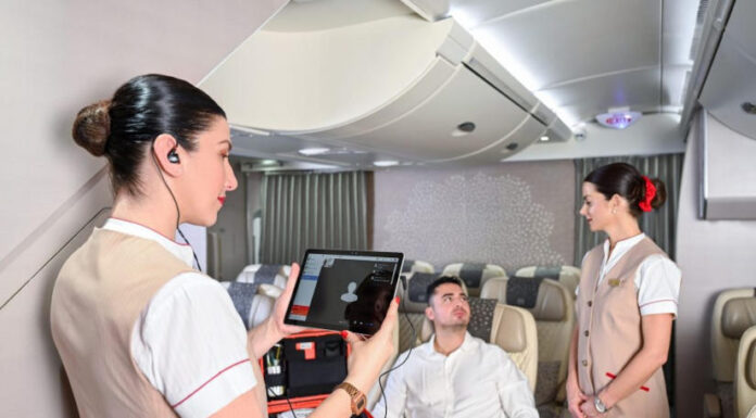 Emirates légitársaság fedélzeti egészségügyi rendszer - turisztika