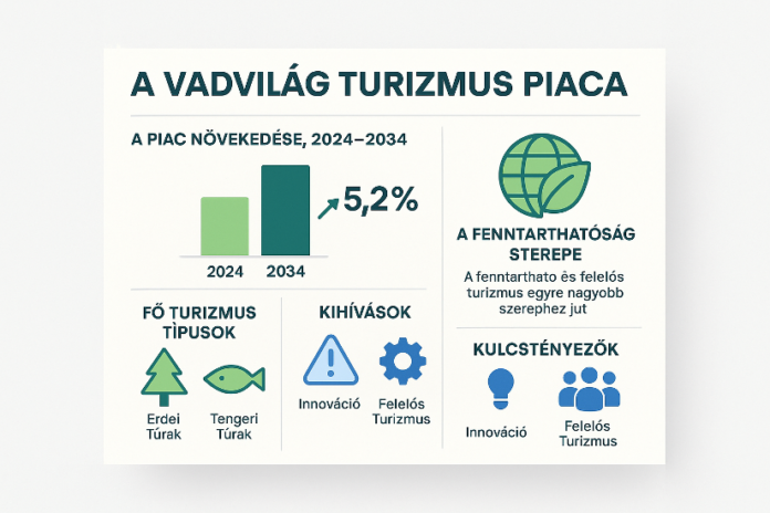 vadvilág turizmus piaca dinamikus növekedése - turisztika