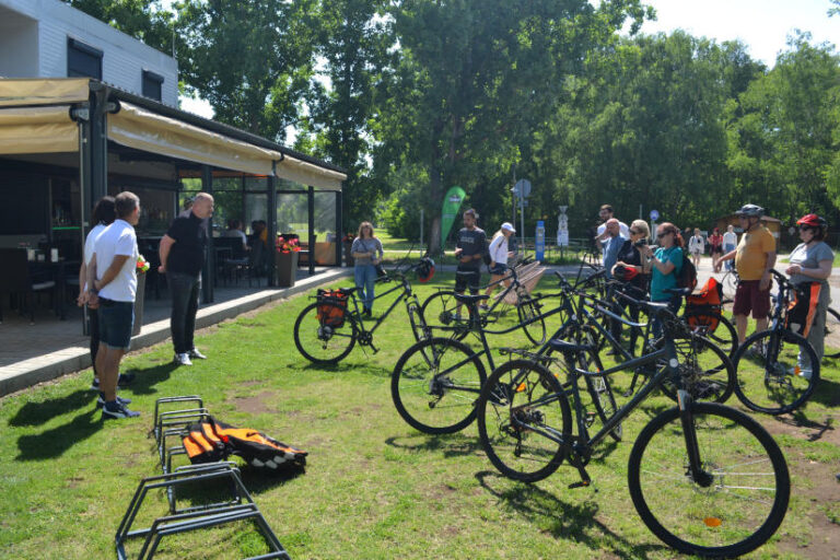 Kerékpárosbarát nap Tisza-tó bringás turizmus népszerűsítésére