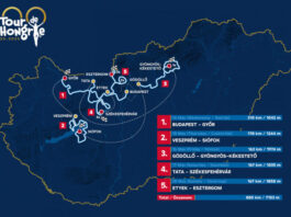 Tour de Hongrie 2025 útvonala - turisztika, sport