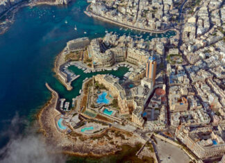 San Ġiljan kikötő, Málta - turisztika