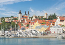 Visby Svédország legnagyobb szigetének fővárosa - turizmus
