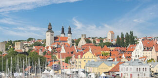 Visby Svédország legnagyobb szigetének fővárosa - turizmus