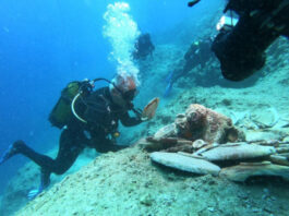 hajóroncs a tengerfenéken a török tengerparton - kultúra, történelem