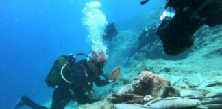 hajóroncs a tengerfenéken a török tengerparton - kultúra, történelem