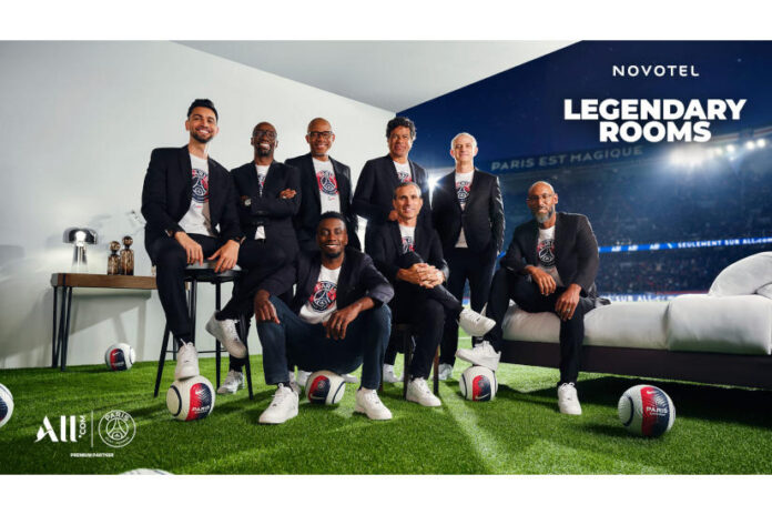 Novotel „Legendás szobák” koncepció, PSG - szálloda