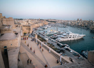 Málta, Valetta hajókikötő - turisztika