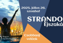 Strandok éjszakája 2025 programok és strandok