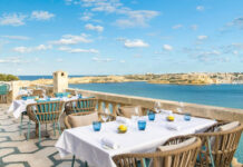 ION Harbour Michelin csillagos étterem, Valletta, Málta