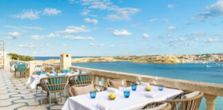 ION Harbour Michelin csillagos étterem, Valletta, Málta