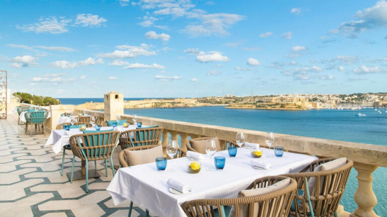 ION Harbour Michelin csillagos étterem, Valletta, Málta