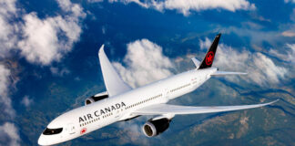 Air Canada légitársaság - turisztika